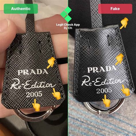 how to spot fake prada nylon bag 2005|prada re edition bag text.